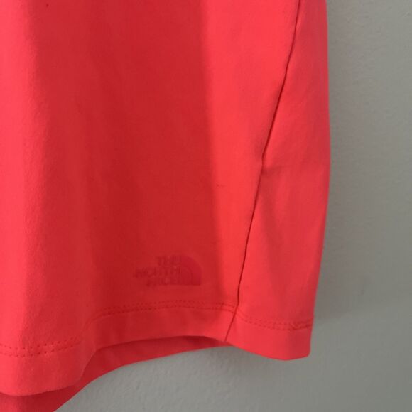 The North Face Flash Dry Ultralight Running Tee Shirt, Bright Salmon Pink- Small - Picture 5 of 7
